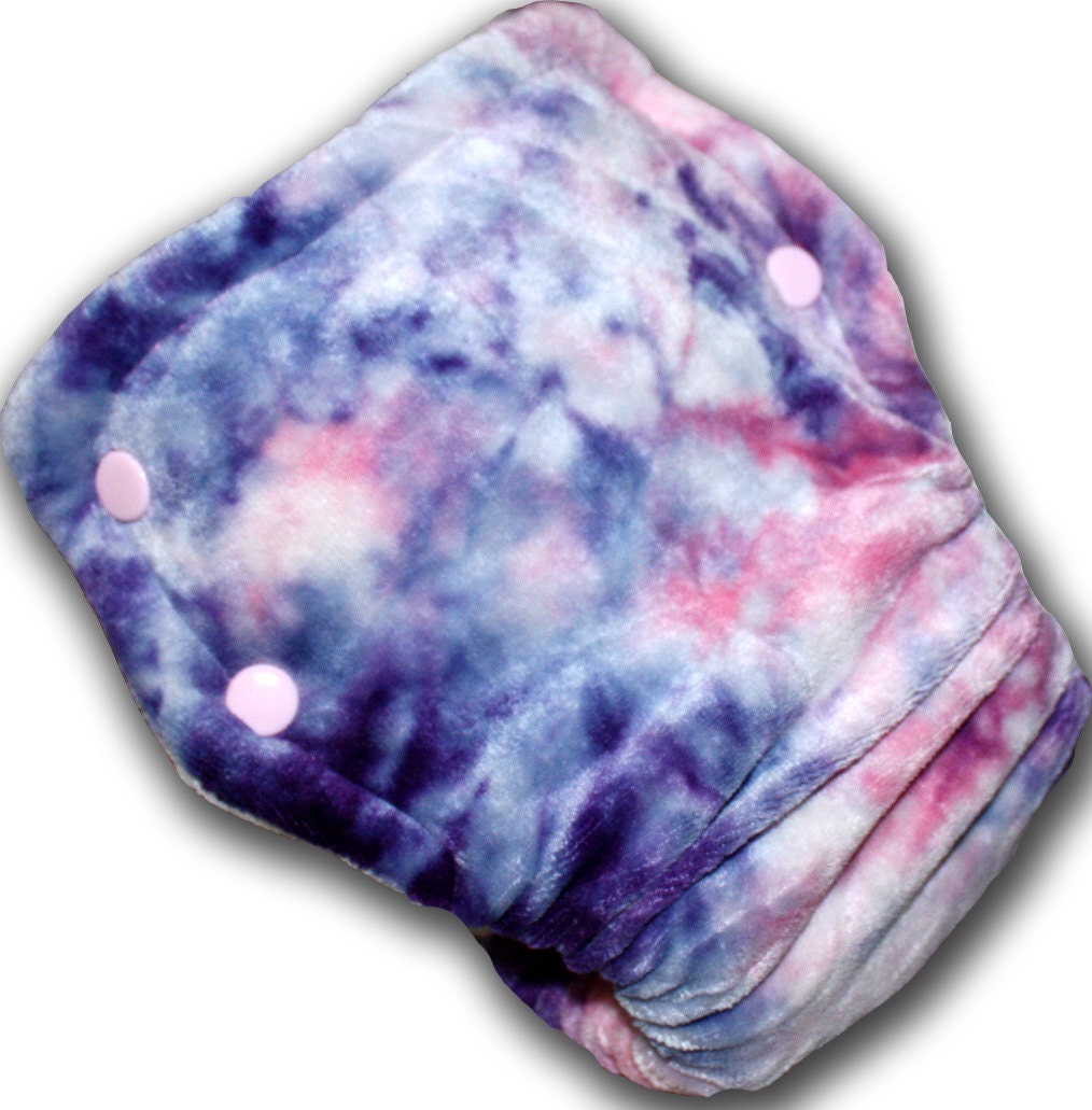 Sugar and Spice - ML Organic Bamboo Velour Fitted Cloth Diaper