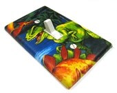 Dinosaur Light Switch Cover Tyrannosaurus Rex Boys Dino Bedroom Decor Nursery T-rex