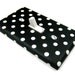 Black and White Polka Dot Light Switch Cover Rockabilly Decor Decoration Switch Plate Switchplate Outlet
