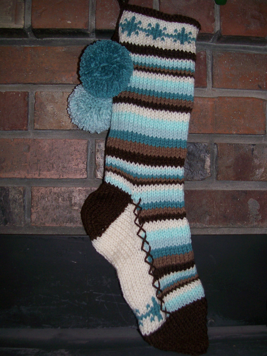 Old Fashioned Hand Knitted Christmas by SantasStockingWorks