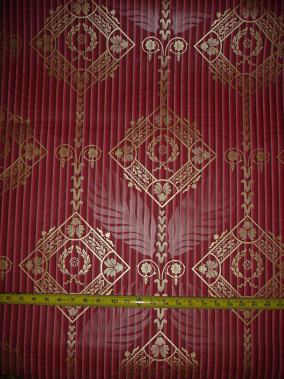 Reserved for Pearl 2 Large Rolls Of Elegant Vintage Formal Wallpaper