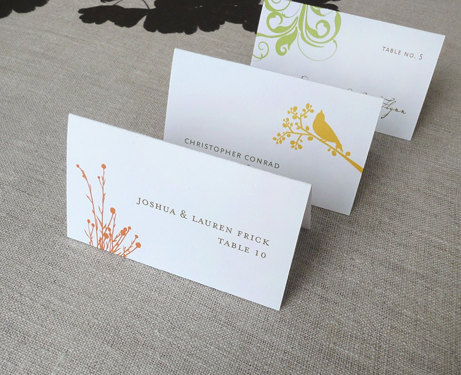 Wedding Place Cards - set of 50