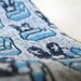Vintage peace sign fabric