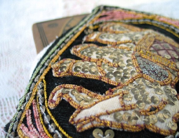 Vintage Indian style elephant patch