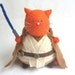 Star Wars Obi Wan Kenobi Inspired Cat Pincushion cute felt kitty cat collectable or gift for animal lover...MADE-TO-ORDER