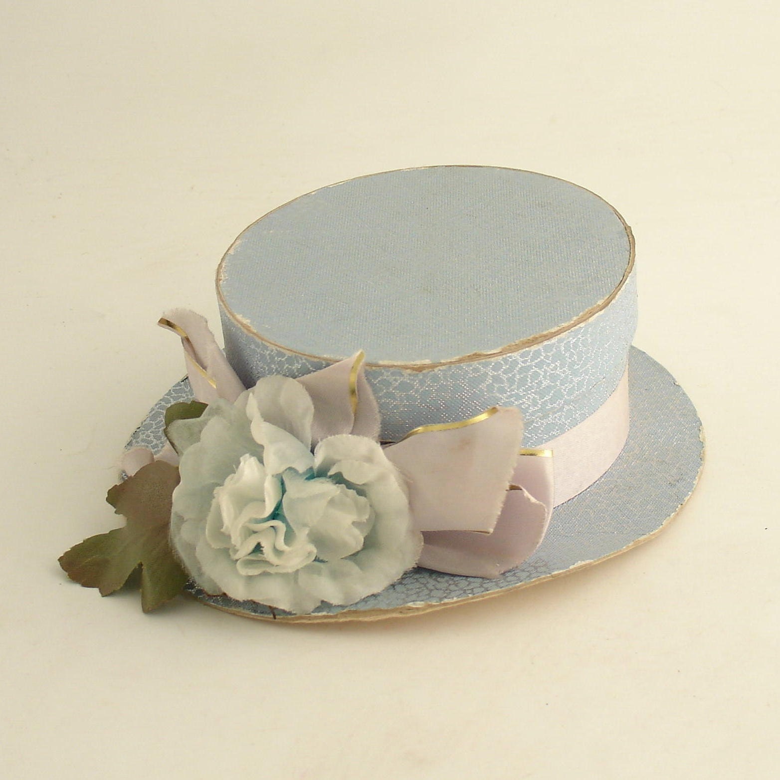 Vintage Candy Container Box Easter Hat by efinegifts on Etsy