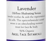 Oil-Free Lavender Hydrating Serum - Balancing, Clarifying and Oil-Controlling - Vegan and Organic 2 oz
