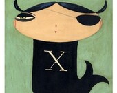 Lowbrow Art, New brow Art Print (Siren)