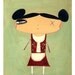 Folk Art Print (Liesel)