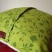 Pillow- Woodland Forest in Moss Green and Olive (insert included)