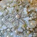 Deposit for classic heirloom pearl brooch bouquet -- made-to-order wedding brooch bouquet
