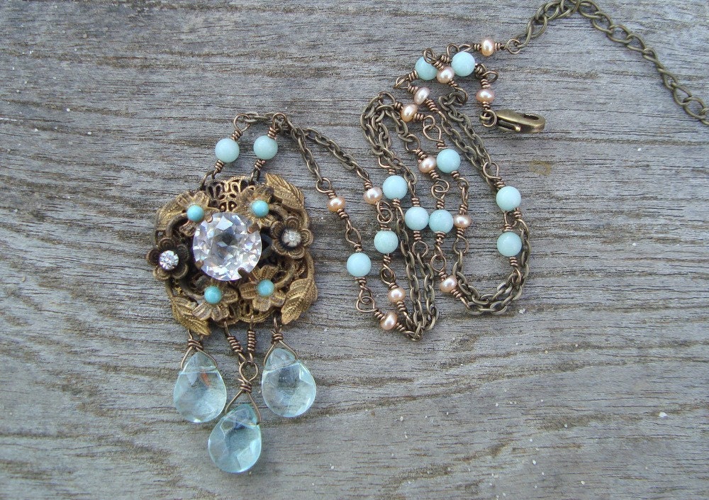 Droplet necklace