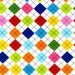 Robert Kaufman Remix Bright Argyle Cotton Quilting Fabric 1 Yard