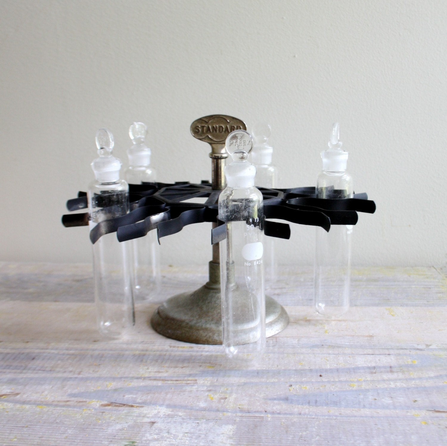 III RESERVED IIII Vintage Laboratory Display Stand