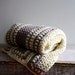 IIII RESERVED FOR JANENE PENDING PHOTOS III Vintage Crocheted Fireside Blanket