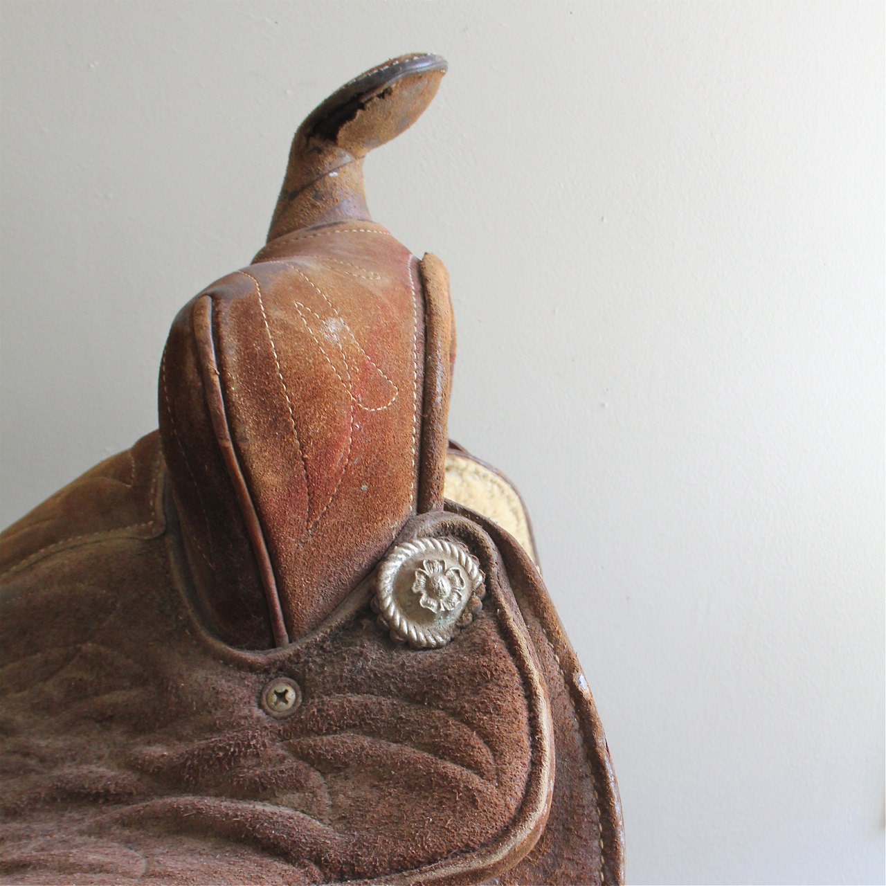 Vintage Western Ranch Saddle