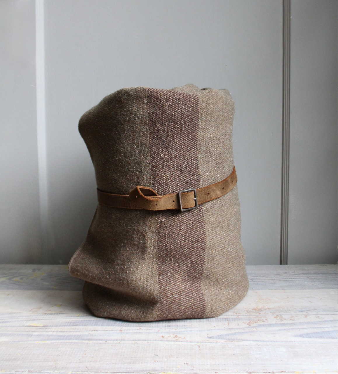 Vintage US Military Wool Camp Blanket - WW1