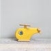 Vintage Handmade Wood Helicopter