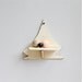Vintage Wood Sailboat Display Shelf