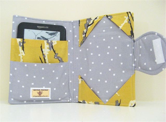 E-READER KINDLE 3 CASE Joel Dewberry Sparrow Fabrics