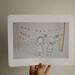 Valentines - I love you - Photo print - Paper diorama
