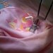 Size 3-6 months - Pink Whale Bodysuit - Applique - Newborn Baby Girl Clothes