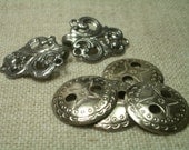 Vintage Metal Buckles - Silver Metal