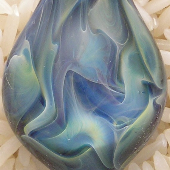 EMBLEM Lampworked Borosilicate Glass Pendant