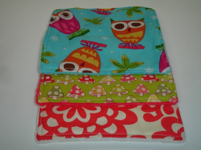 Woodland Owls Quick Wipe Set for Baby