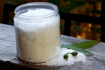 Solar Bath Salts -  Organic Rose or Organic Lavender