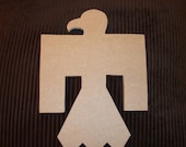 Thunderbird Unfinished Mdf Wood Mosaic Base/Craft Shape 1/2 Inch Thick/Coupon