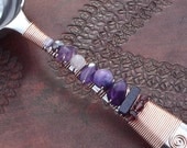 Elegant Amethyst Coffee Scoop