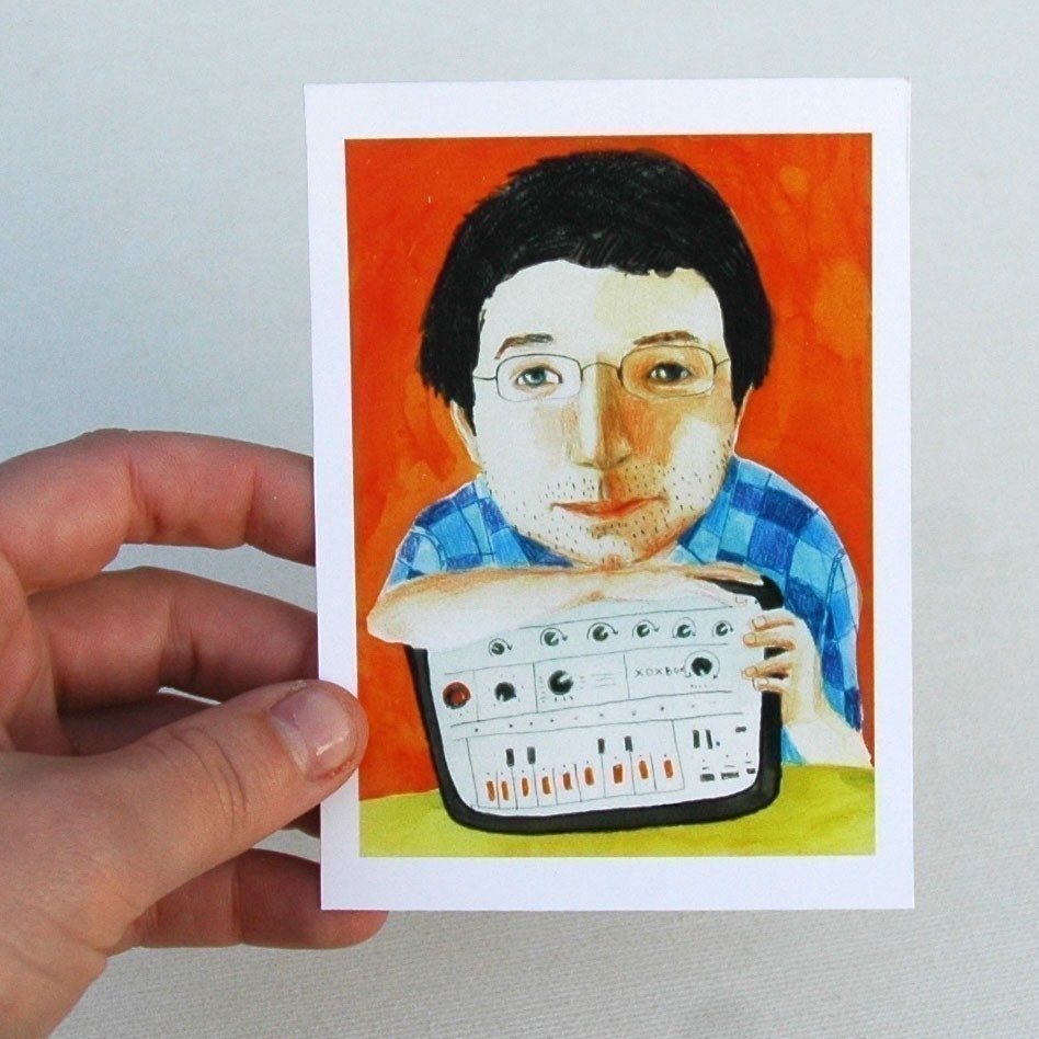12 tiny portraits