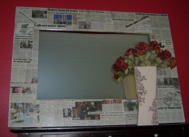 The Political Satire Wall Mirror 49 inches x 36 inches