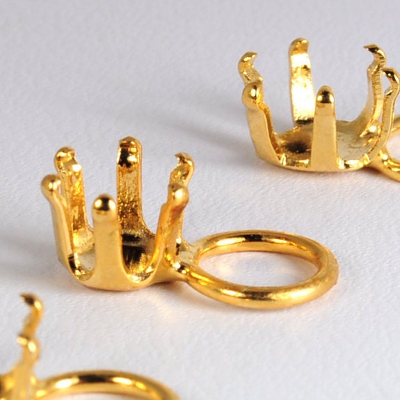 6 Prong setting, 8mm heart setting, bead setting