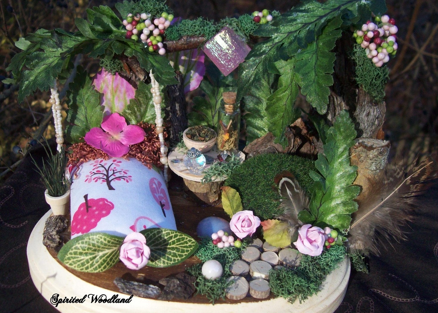 One of a Kind Custom Fairy House Made Just For You