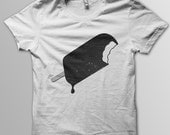 Space Melter unisex white tee