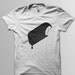Space Melter unisex white tee
