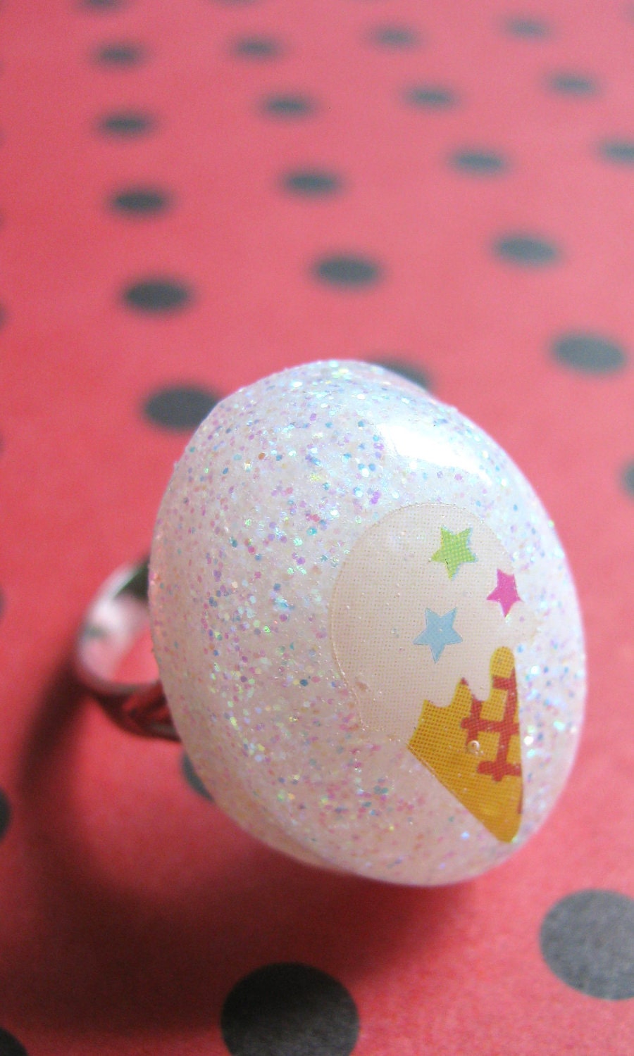 Kawaii Ice Cream Resin Ring
