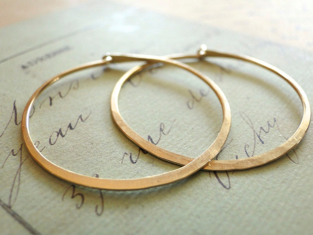 Gold Hoop Earrings