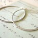 Silver Hoop Earrings