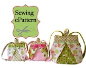 Sew Spoiled Mommy and Me Backpack Sewing Pattern Ebook 2 sizes Free Delivery