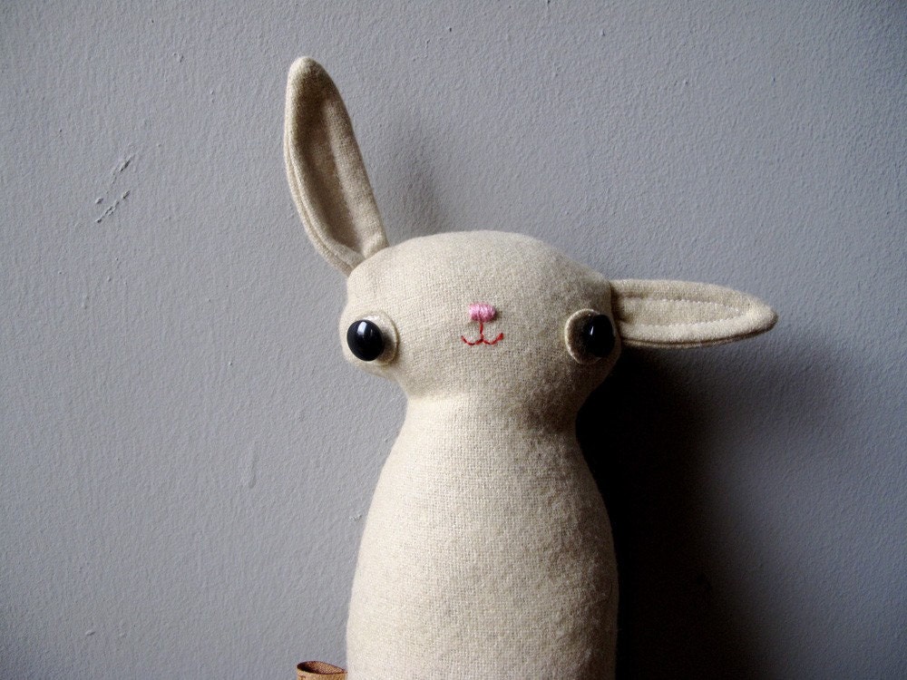 Ivory Bunny Plush