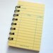 Library Card Notebooks set of 5