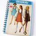Sewing Journal & Notebook // Recycled Vintage Dress Pattern // Simplicity 8345