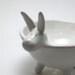 Bunny Berry Bowl in Eggshell White
