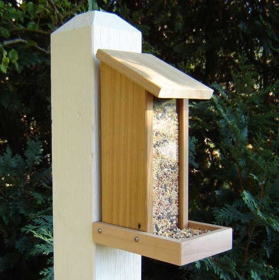 Seed Bird Feeder Hopper Type from Reclaimed by ...