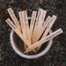 Wood Plant Markers Made From Recycled Wood, Pack of 40