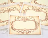 Frame Stickers / Seals - Wedding Stamped Handmade