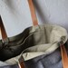 Wool and Leather Tote